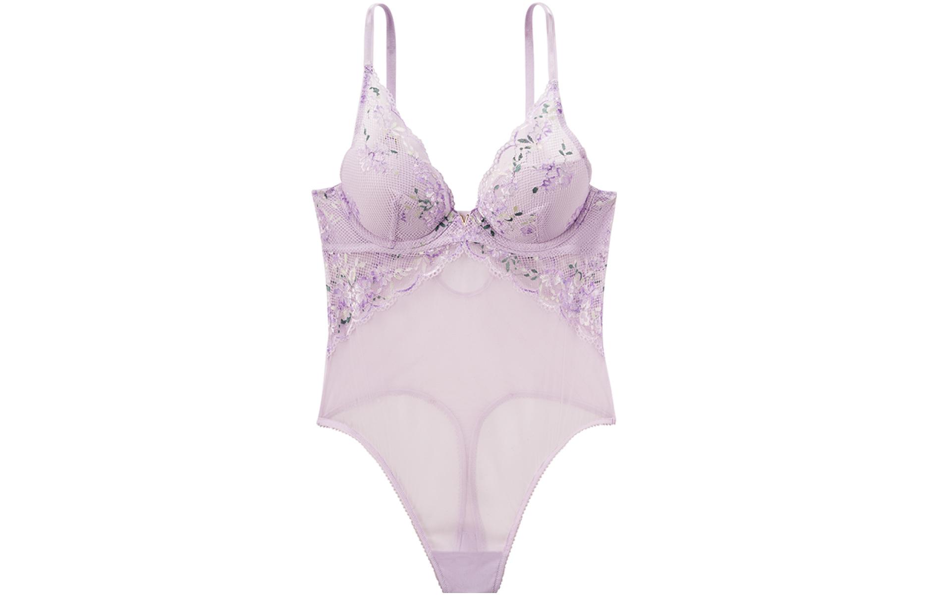 Женское боди Victoria's Secret (черное)