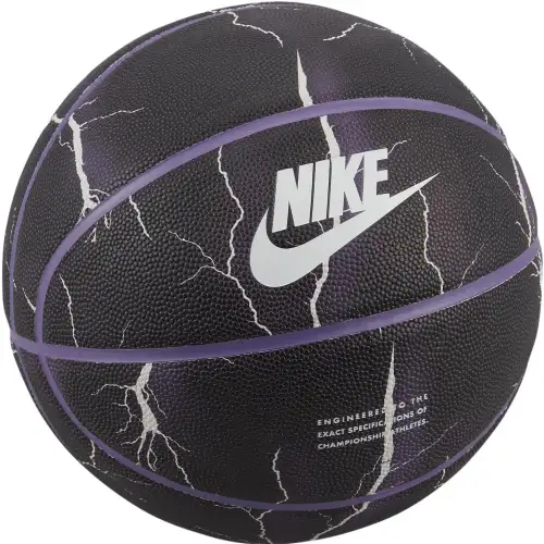 Nike Polyurethane basketball durable wear-resistant black ball for training for men and women