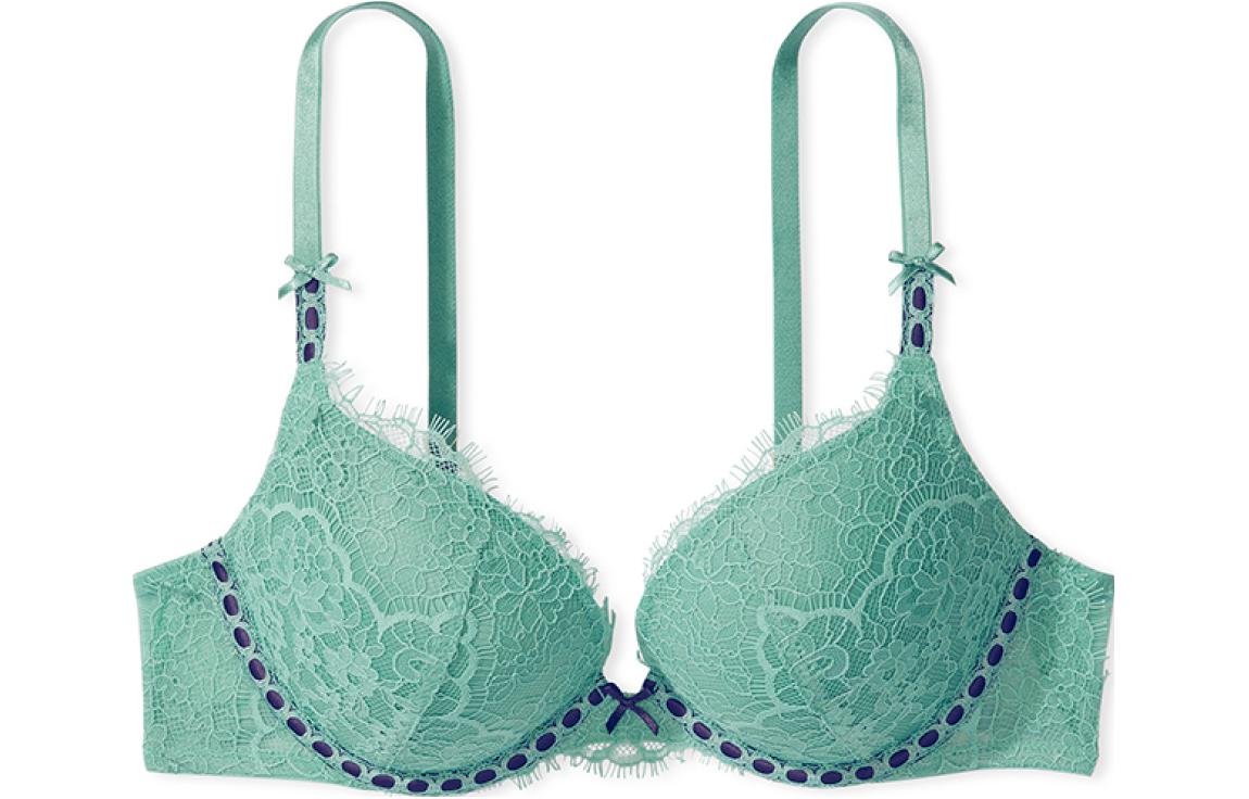 Женский бюстгалтер Victoria's Secret Lace Bra (розовый)