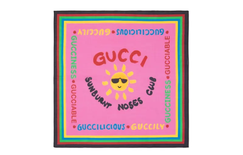 GUCCI Knit Scarves Kids' Multicolor