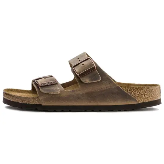 Birkenstock Arizona Soft Footbed Oiled Leather 'Tobacco Brown'