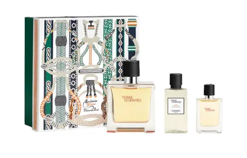 HERMES Perfume, fresh set, after shave, lotion, Birthday gift, 80 ml, 10 ml, 90 ml