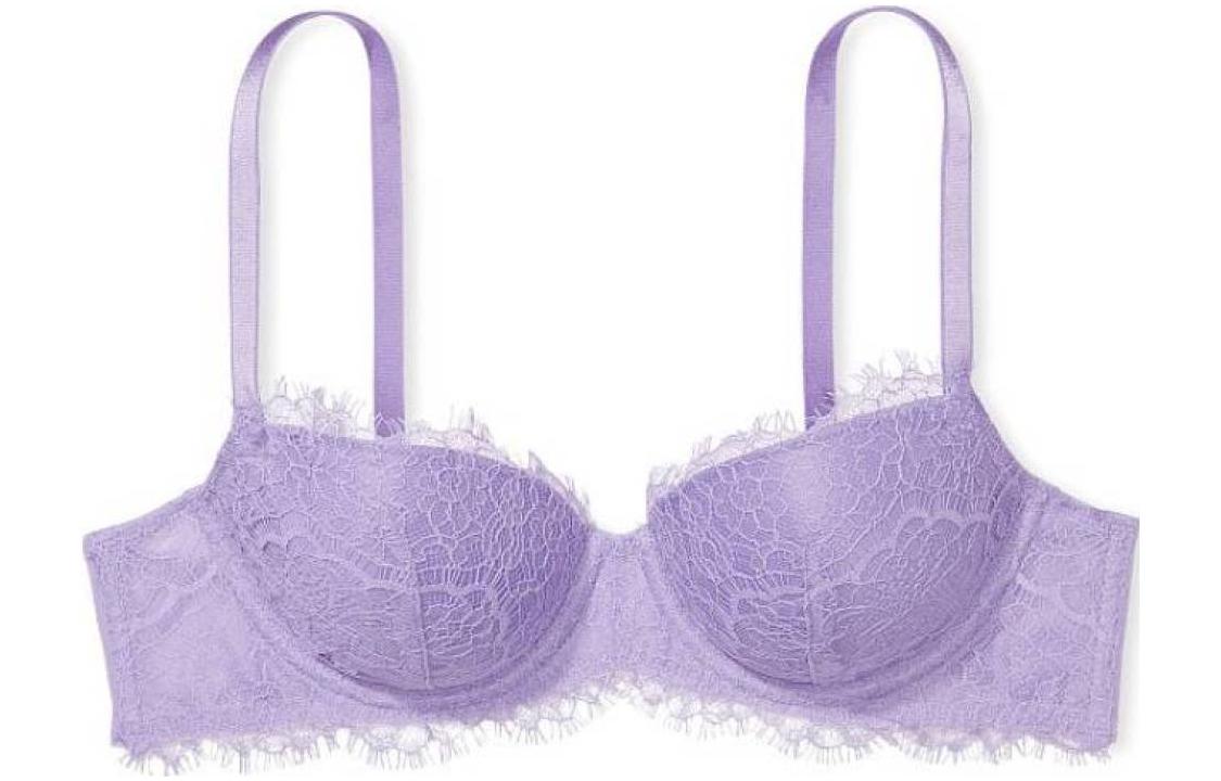 Victoria's Secret /Victoria's Secret Dream Angels Series Solid Color Breathable Bra Taro Purple