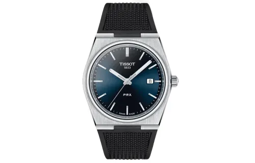 TISSOT PRX Quartz Movement 100m Waterproof Men's Watches Watch 39.5mm Blue Dial Stainless Steel Case