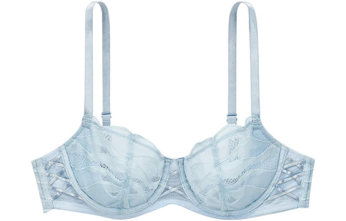 Victoria's Secret /Victoria's Secret Dream Angels Series Solid Color Splicing Bra Sky Blue