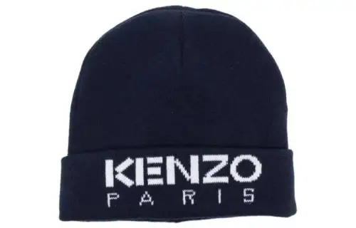 KENZO Logo Intarsia Beanie