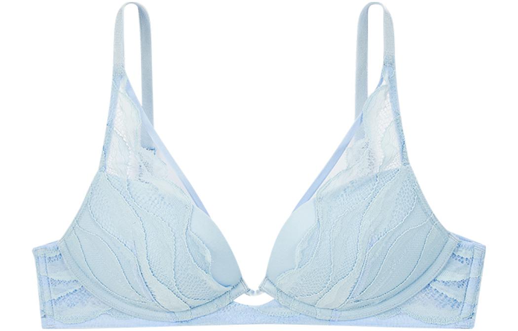 Victoria's Secret /Victoria's Secret Dream Angels Series Solid Color Push-Up Bra Sky Blue