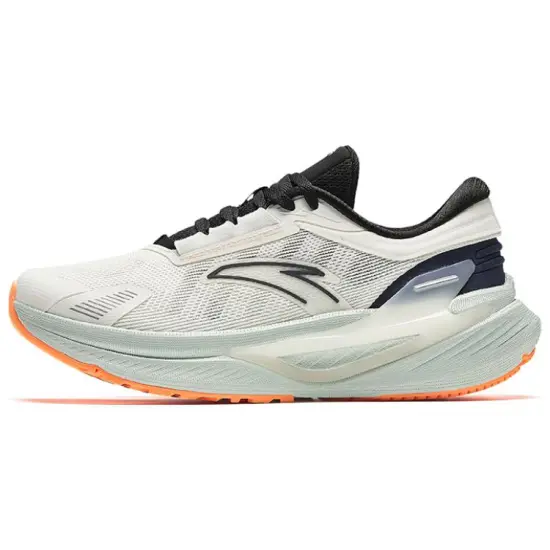 Anta CC Nitrogen Technology Lightweight And Wear resistant Low Top Running Shoes Women's White