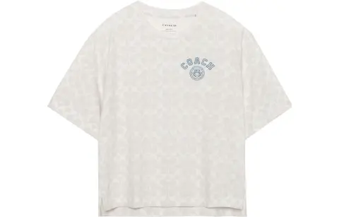 COACH FW22 T Shirt Unisex White