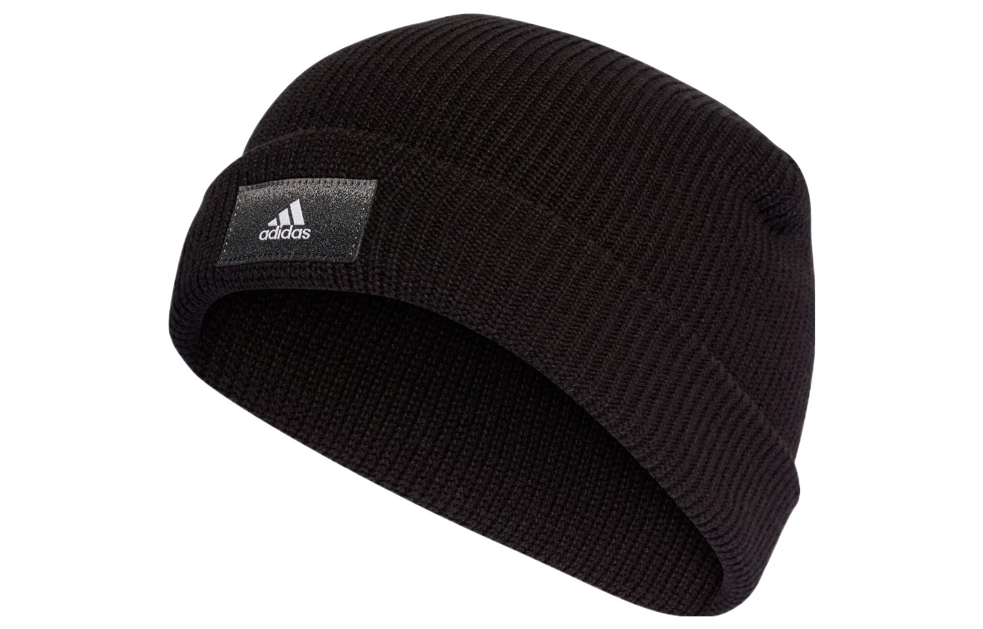 Шапка adidas Essential ESSENTIALS CUFFED BEANIE (черная)