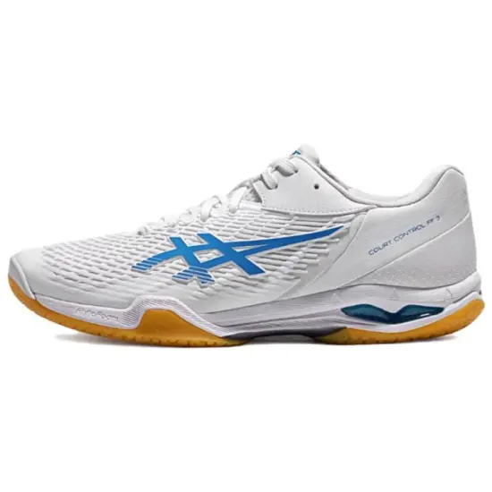 Asics Court Control FF 3 White Directoire Blue