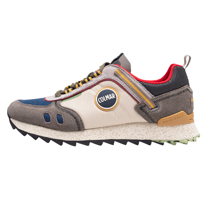 COLMAR imported from Italy, non-slip and wear-resistant EVA lightweight soft sole, trendy and versatile, low-cut lifestyle shoes, men's beige