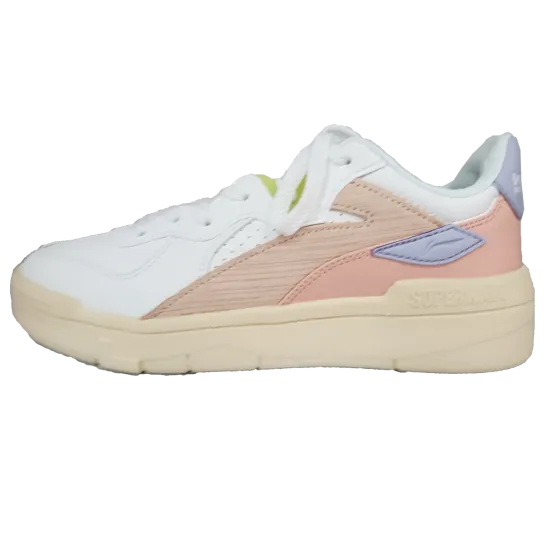 LINING Wave Skateboard Shoes Women's Low-Top White