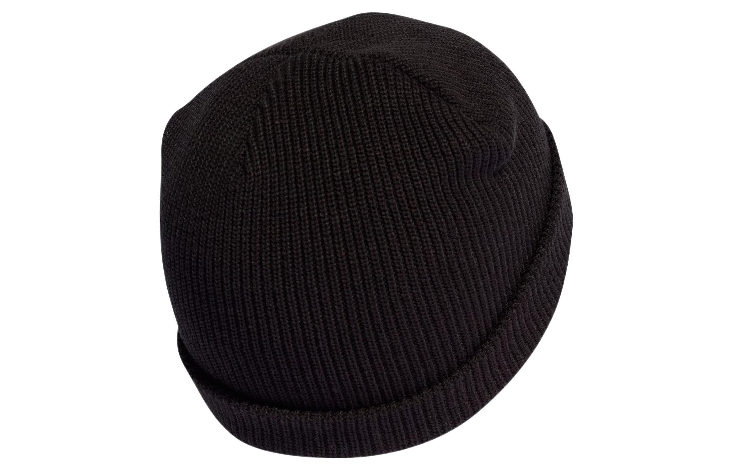 Шапка adidas Essential ESSENTIALS CUFFED BEANIE (черная) — фото 2