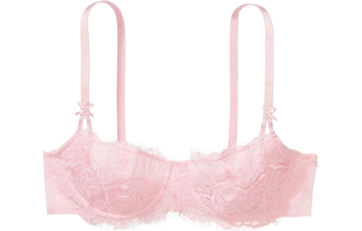 Victoria's Secret Victoria's Secret floral lace mesh unpadded bra for women