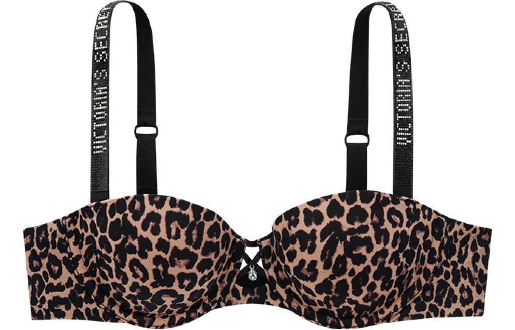 Женский бюстгальтер Victoria's Secret Very Sexy (черный леопардовый)