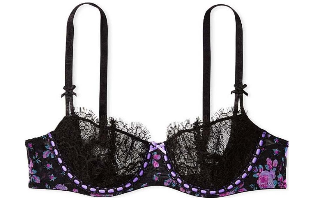 Женский бюстгальтер Victoria's Secret (черный)