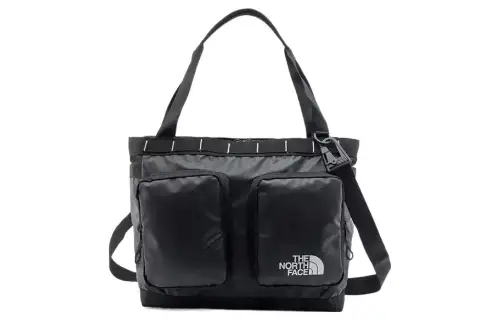 THE NORTH FACE 27.6L Shoulder Bag, Crossbody Bag, Handbag Outdoor Bag Recycled Polyester Black Unisex