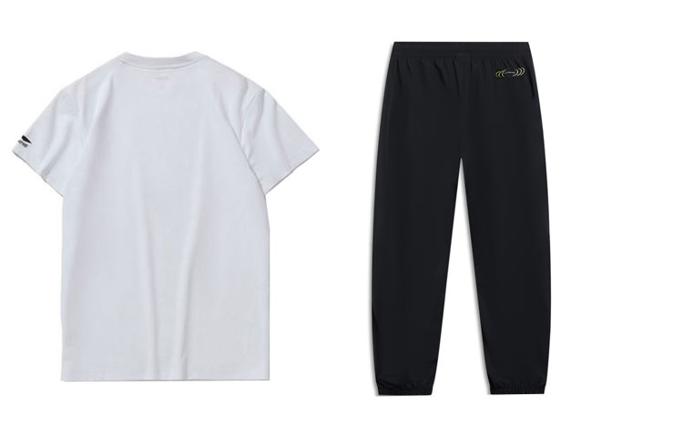 Li Ning Casual Sportswear Men’s Crew Neck Moderate