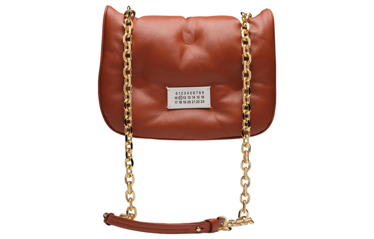 Maison Margiela Glam Slam Leather Pillow Bag, Crossbody Bag, Shoulder Bag Women's Shacha