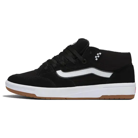 Vans Zahba Skateboarding Shoes Unisex Mid-top Black/white