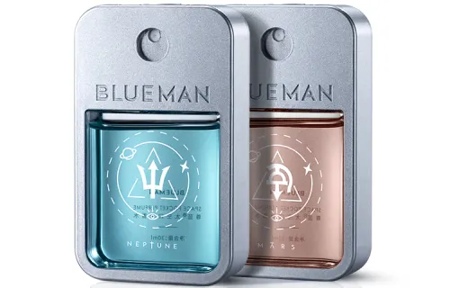 Zun Lan Space Pocket Men's Gilt Perfume Back Wave Neptune Dirty Talking Mars Thief Venus Portable Replenishing Fragrance Woody Oriental Fragrance Eau de Toilette EDT 30ml+30ml