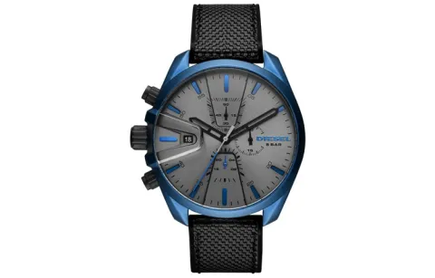 DIESEL Wrist Watches Quartz Movement Fabric Strap Gray Dial Men's Watches ['50', 149262]m Waterproof DZ4506