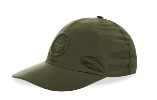 STONE ISLAND Baseball Caps Unisex Green