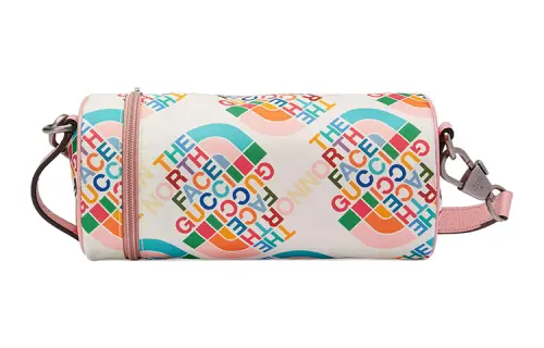 GUCCI The North Face Collaboration Nylon Cylinder Bag, Water Bottle Bag, Shoulder Bag, Crossbody Bag Women's