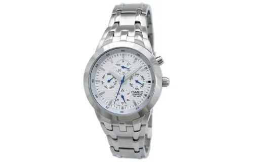 CASIO Casio, waterproof quartz watch strap stainless steel, men's watch, dial, 100meter, quartz mechanism, Japanese and Korean