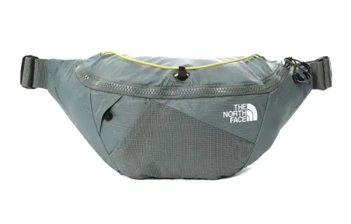 THE NORTH FACE 4L Sports Fanny Pack Crossbody Bag One Shoulder Outdoor Bag Nylon Fabric Green Unisex
