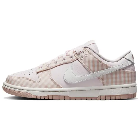 Nike Dunk Low Pearl Pink Gingham Women's