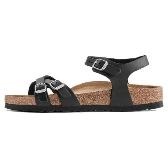Birkenstock Beach Sandals Women's Black Narrow Fit