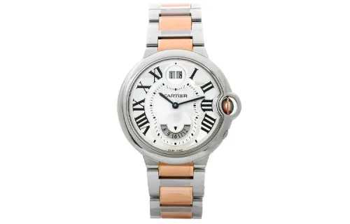 Cartier Ballon Bleu date window 36mm watch