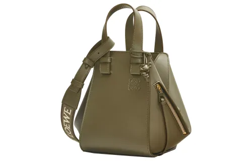 LOEWE Hammock Satin Cow Leather Shoulder Bag, Crossbody Bag, Handbag Regular Women's