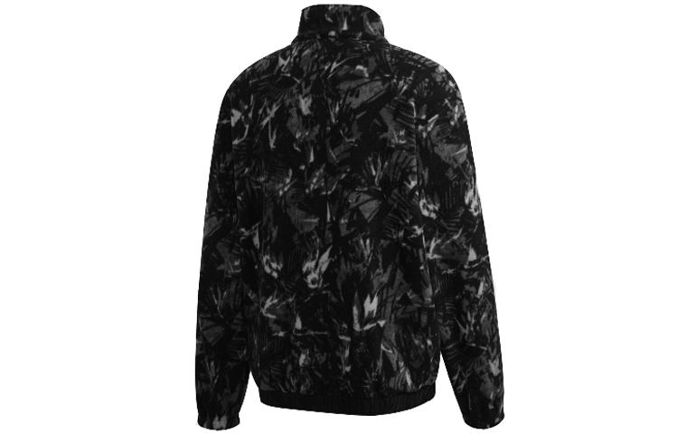 Мужская куртка adidas originals Polar Fleece AOP Polar Fleece AOP (черная) — фото 2