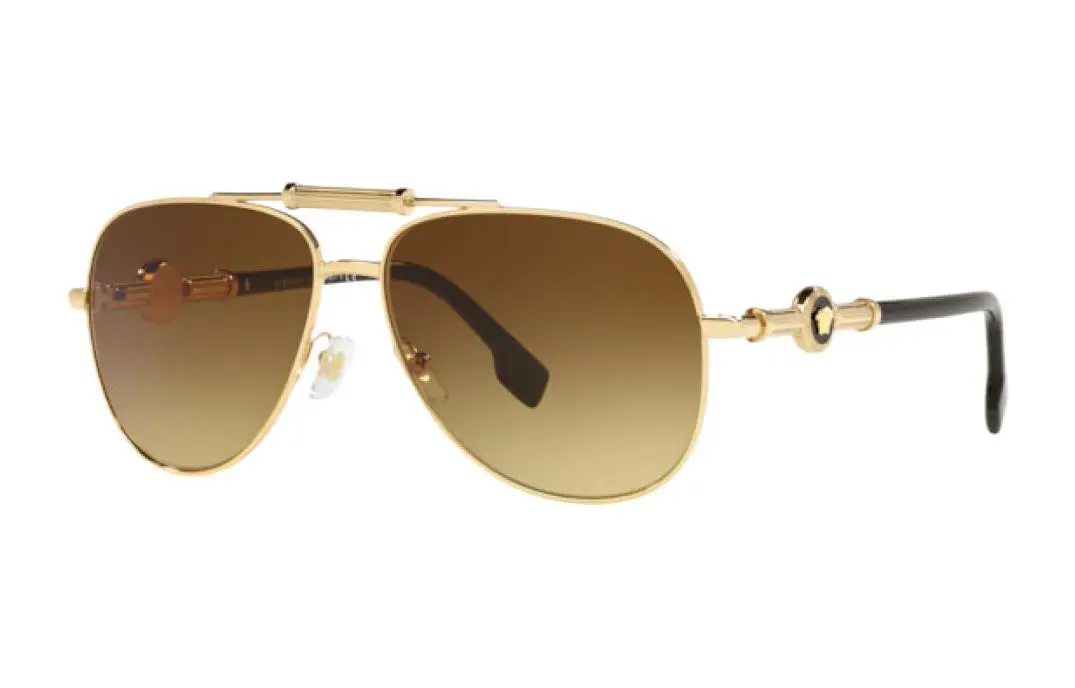 VERSACE Aviator Sunglasses Unisex