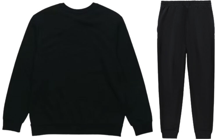 Li Ning Casual Sportswear Men’s Crew Neck Thickened And Fleece Lined