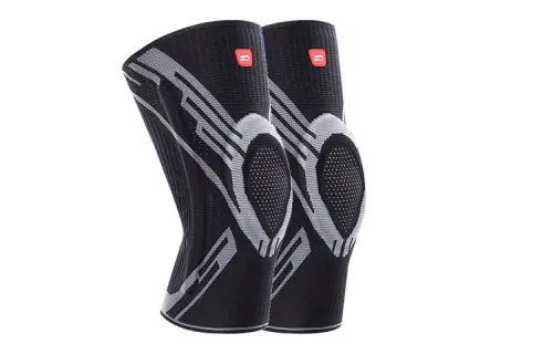 Li Ning, silicone knitted basketball sports knee pads, protective gear, universal set for cycling
