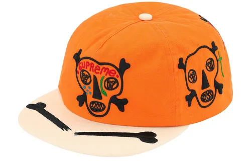 Supreme Clayton Patterson Skulls 5 Panel