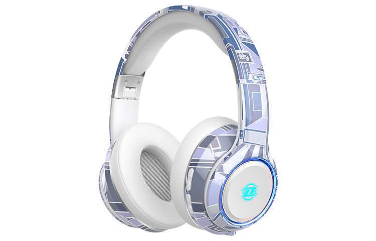 Black Cat Diary HM999 wireless national style heavy bass gaming sports headset cool breathing light foldable technology sense long battery life compatible with multiple devices head-mounted Bluetooth headset
