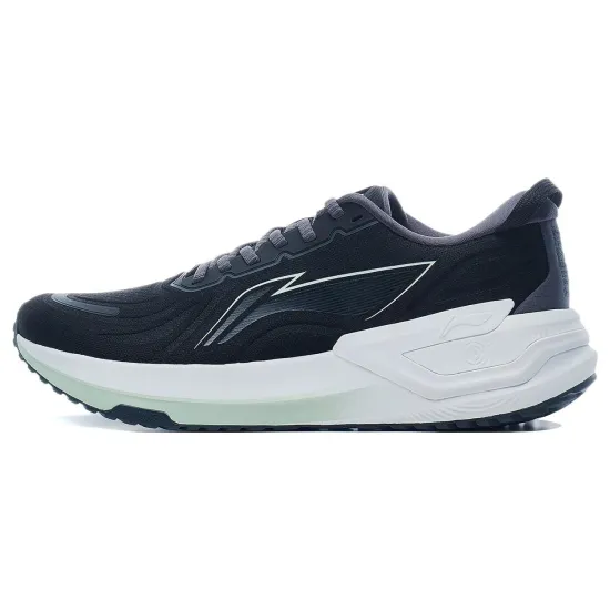 LiNing YueYing 3.0 Cushioned Slip Resistant Support Low Top Casual Running Shoes Men's Black