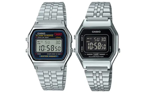CASIO Unisex Pair Table Series Black Watch