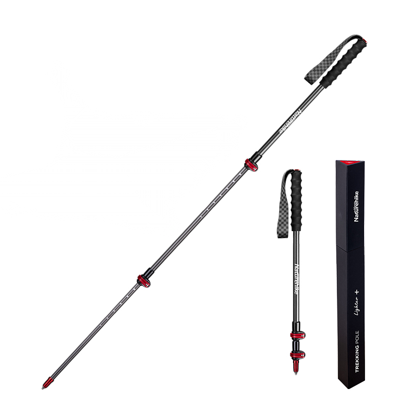 NATUREHIKE Mountaineering Gear Carbon Fiber Unisex 110cm 120cm 130cm