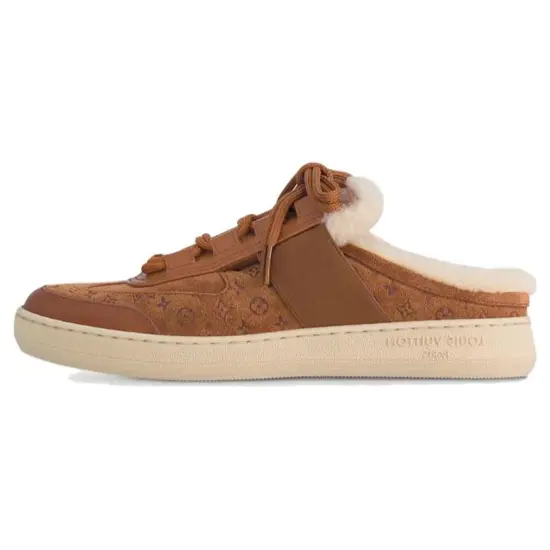 LOUIS VUITTON Lous Closed Toe Slippers Women's
