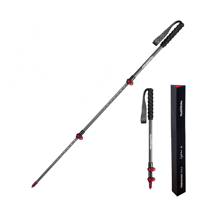 NATUREHIKE Mountaineering Gear Carbon Fiber Unisex 110cm 120cm 130cm
