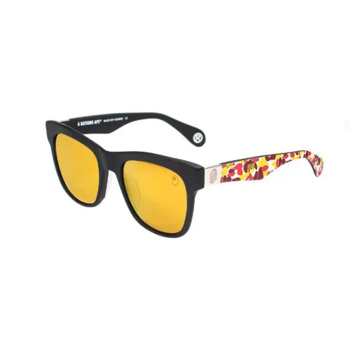 A BATHING APE Acetate Oval Sunglasses Unisex