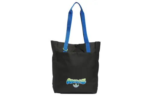 Adidas Originals Trefoil Recycled Polyester One Shoulder Handbag Unisex Black