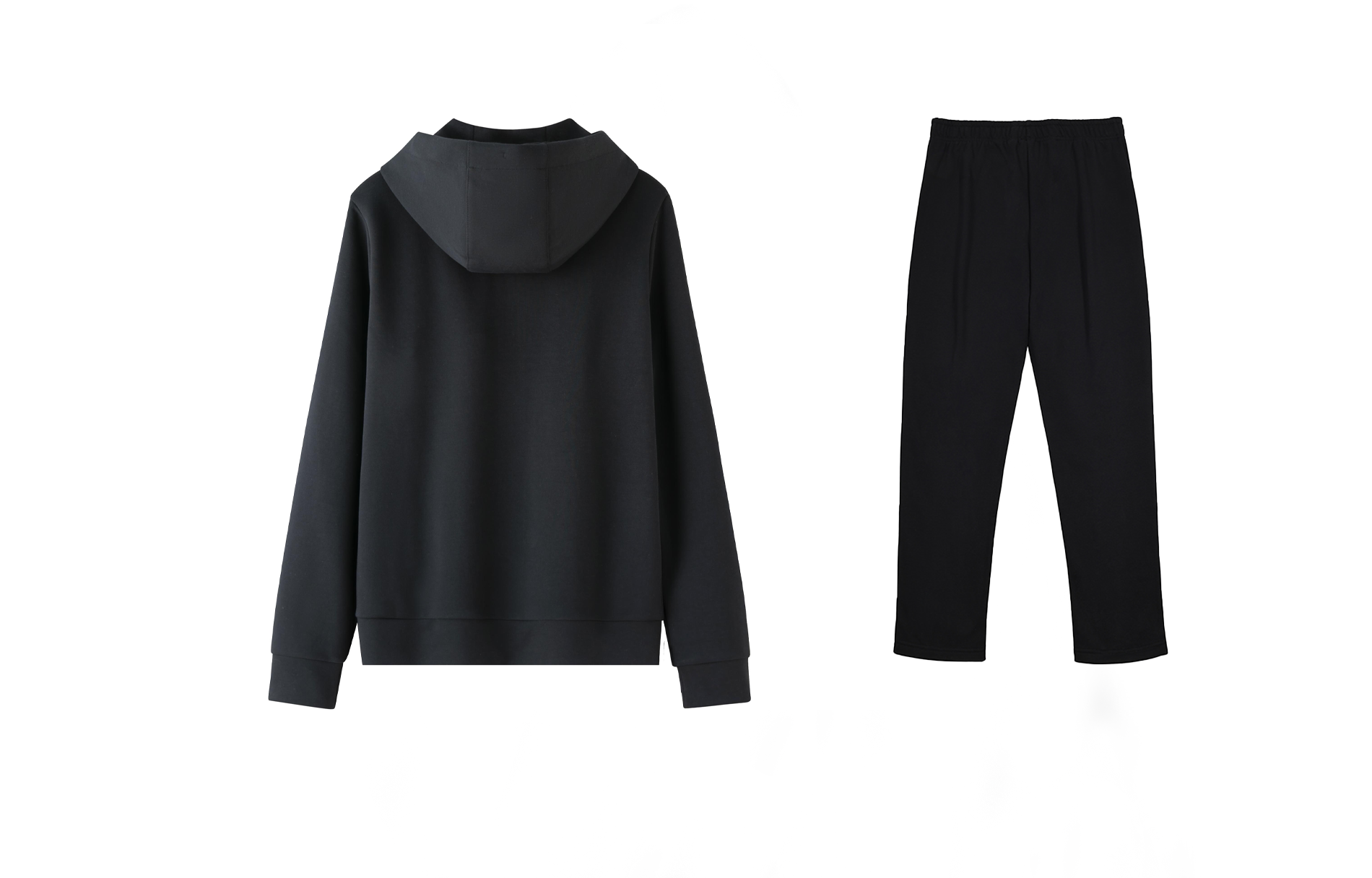 Li Ning Casual Sportswear Men’s Set Black+Black Hooded Moderate