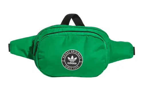 Adidas Originals Trefoil Recycled Polyester Fanny Pack Unisex Green